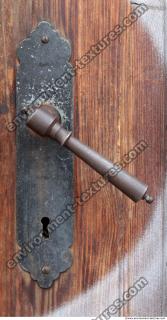 Photo Texture of Doors Handle Historical 0001